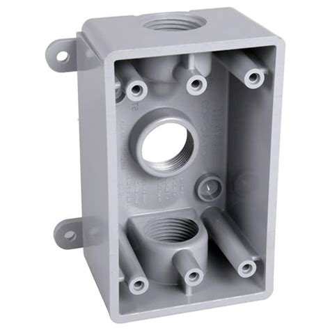 electrical conduit enclosures|exterior wall outlet box.